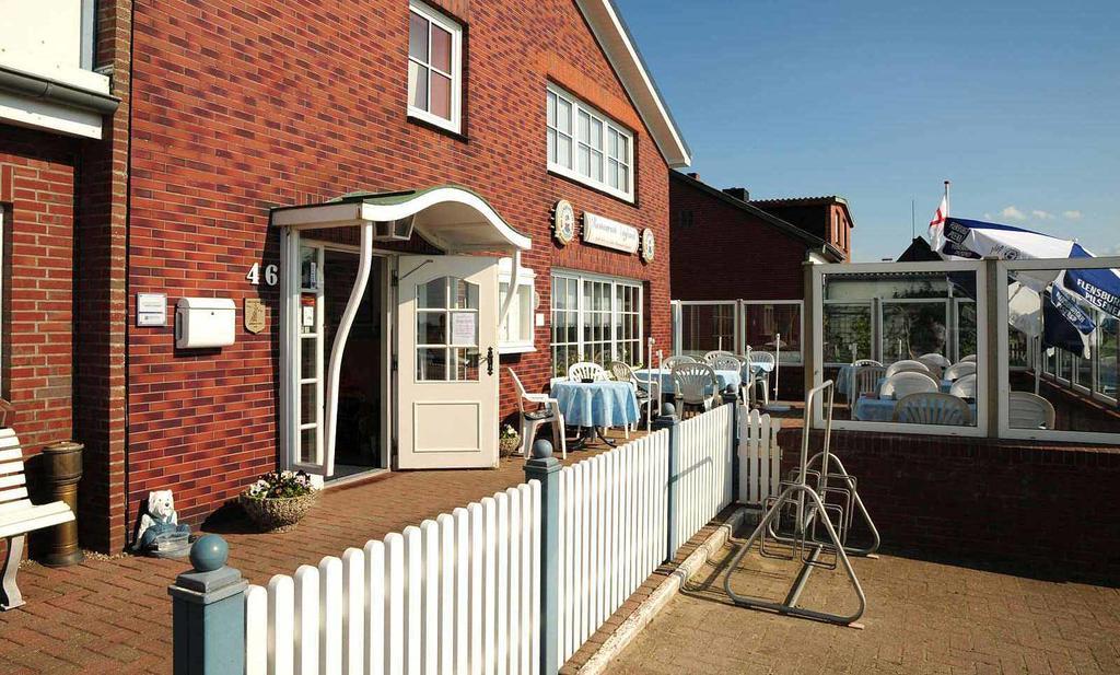 Hotel-Restaurant England Nordstrand Exteriér fotografie